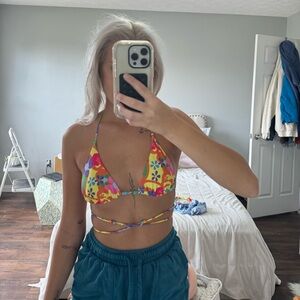 Multicolor Floral Bikini